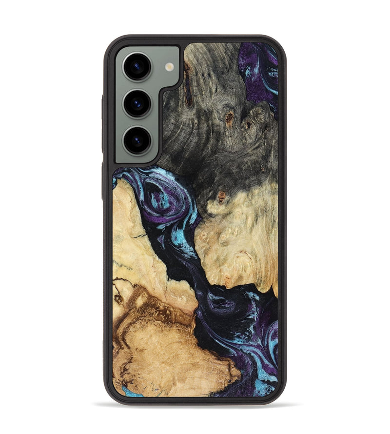 Galaxy S23 Plus Wood Phone Case - Ethan (Purple, 816458)