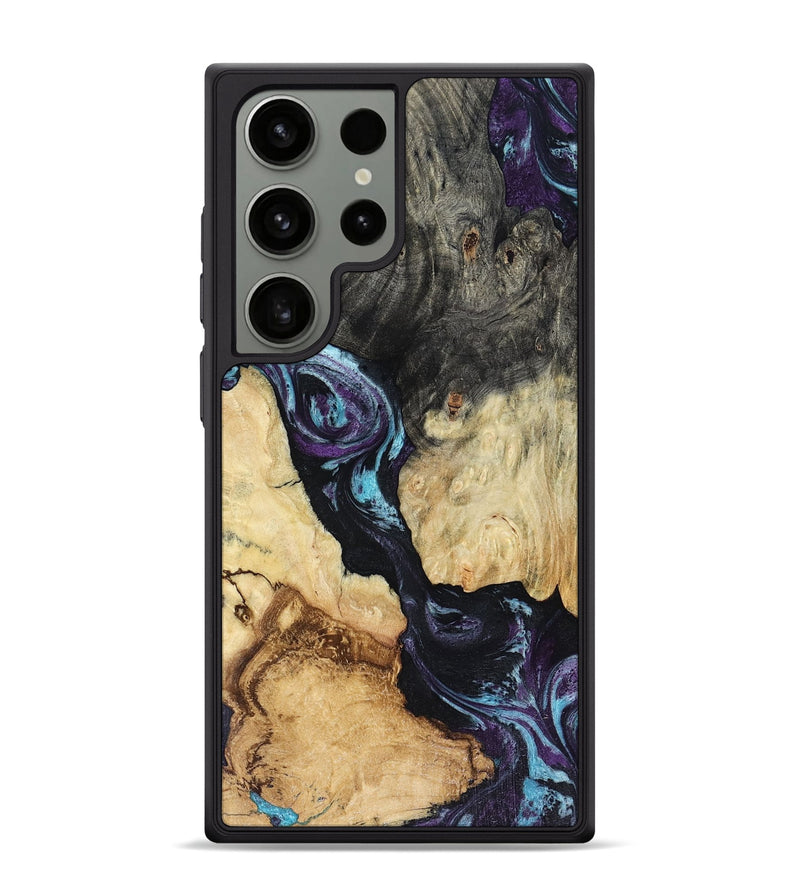 Galaxy S24 Ultra Wood Phone Case - Ethan (Purple, 816458)