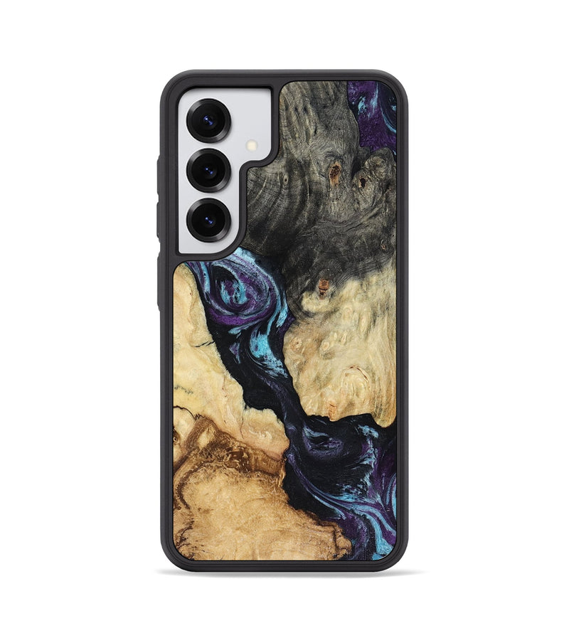 Galaxy S25 Wood Phone Case - Ethan (Purple, 816458)