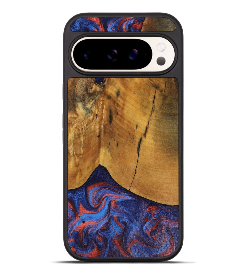 Pixel 9 Pro XL Wood Phone Case - Benny (Red, 816465)