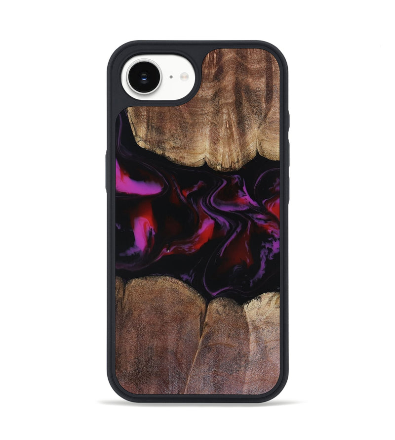 iPhone 16e Wood Phone Case - Lavinia (Red, 816466)