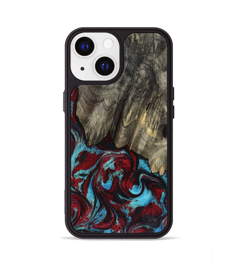 iPhone 13 Wood Phone Case - Cierra (Red, 816467)