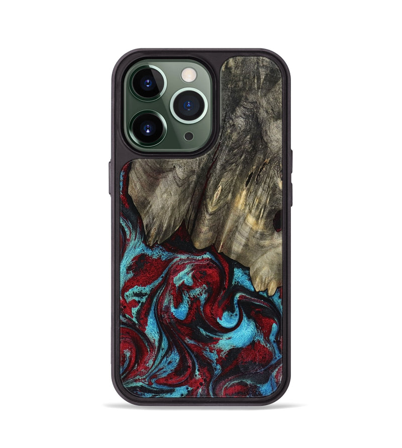 iPhone 13 Pro Wood Phone Case - Cierra (Red, 816467)