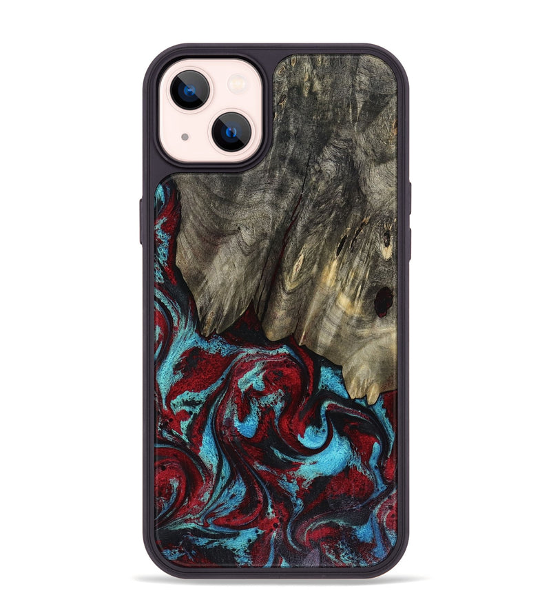 iPhone 14 Plus Wood Phone Case - Cierra (Red, 816467)