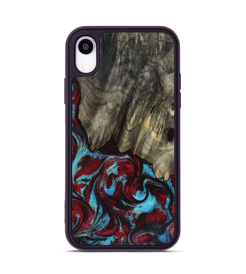 iPhone Xr Wood Phone Case - Cierra (Red, 816467)