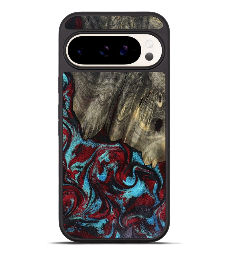 Pixel 9 Pro XL Wood Phone Case - Cierra (Red, 816467)