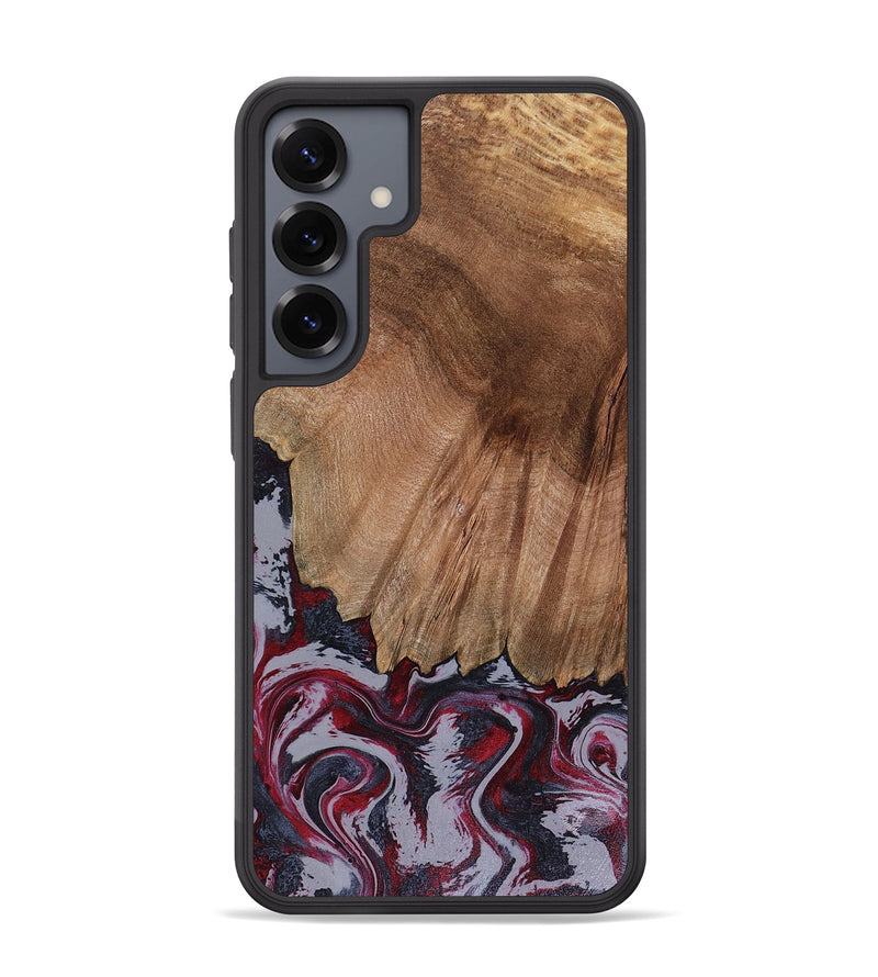 Galaxy S25 Plus Wood Phone Case - Edd (Red, 816470)