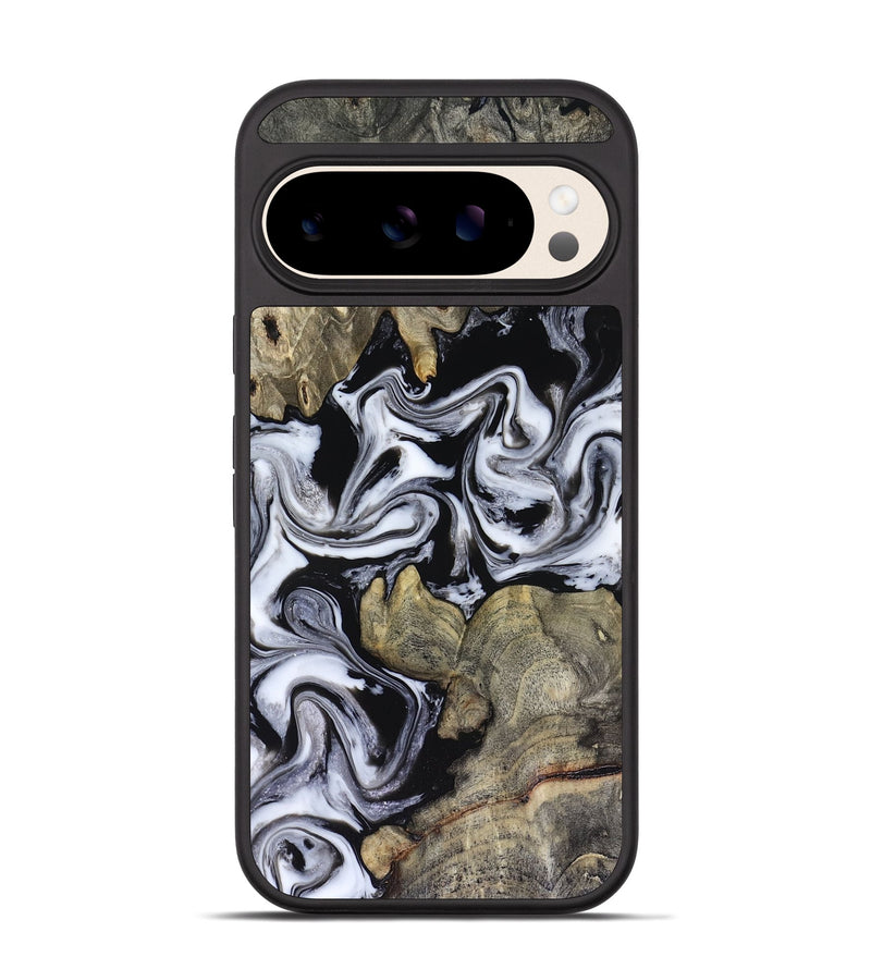 Pixel 10 Wood Phone Case - Rosina (Black & White, 816471)