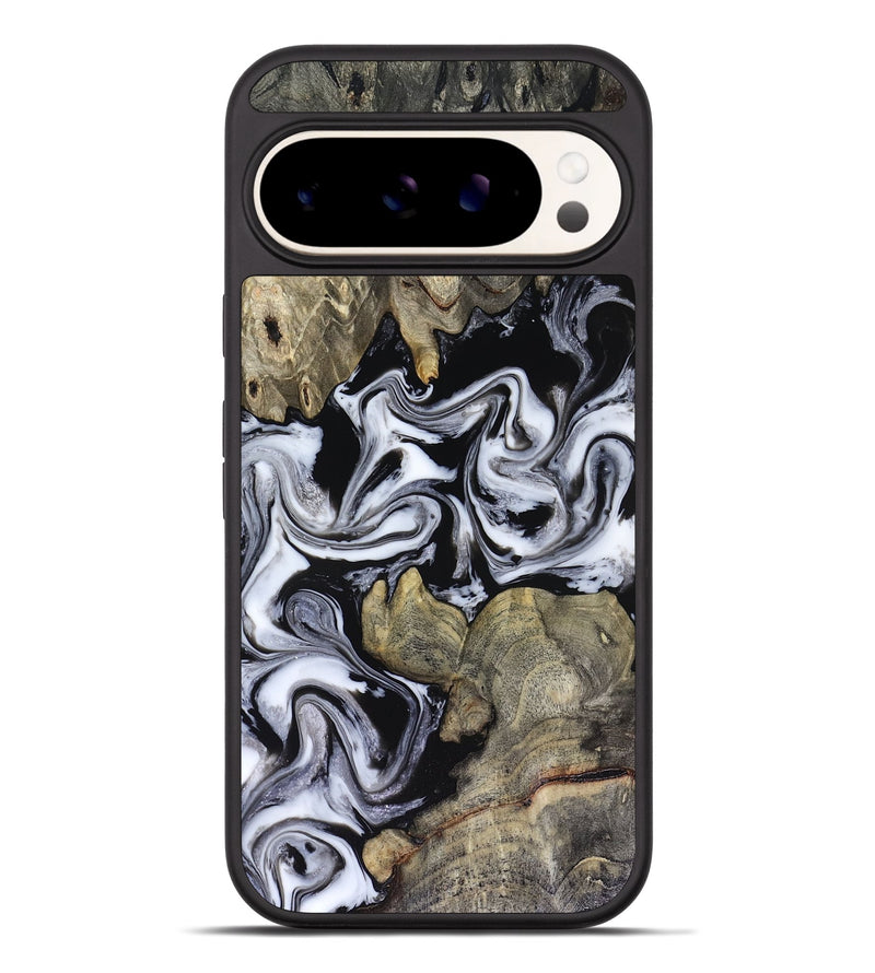 Pixel 9 Pro XL Wood Phone Case - Rosina (Black & White, 816471)