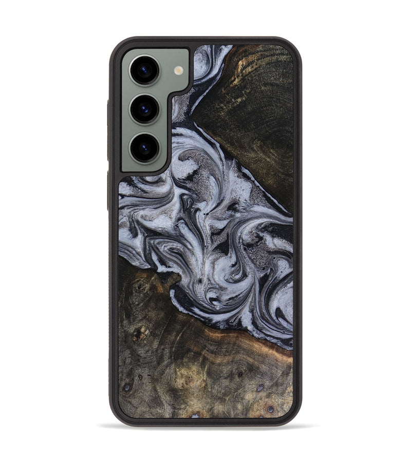 Galaxy S23 Plus Wood Phone Case - Pam (Black & White, 816472)