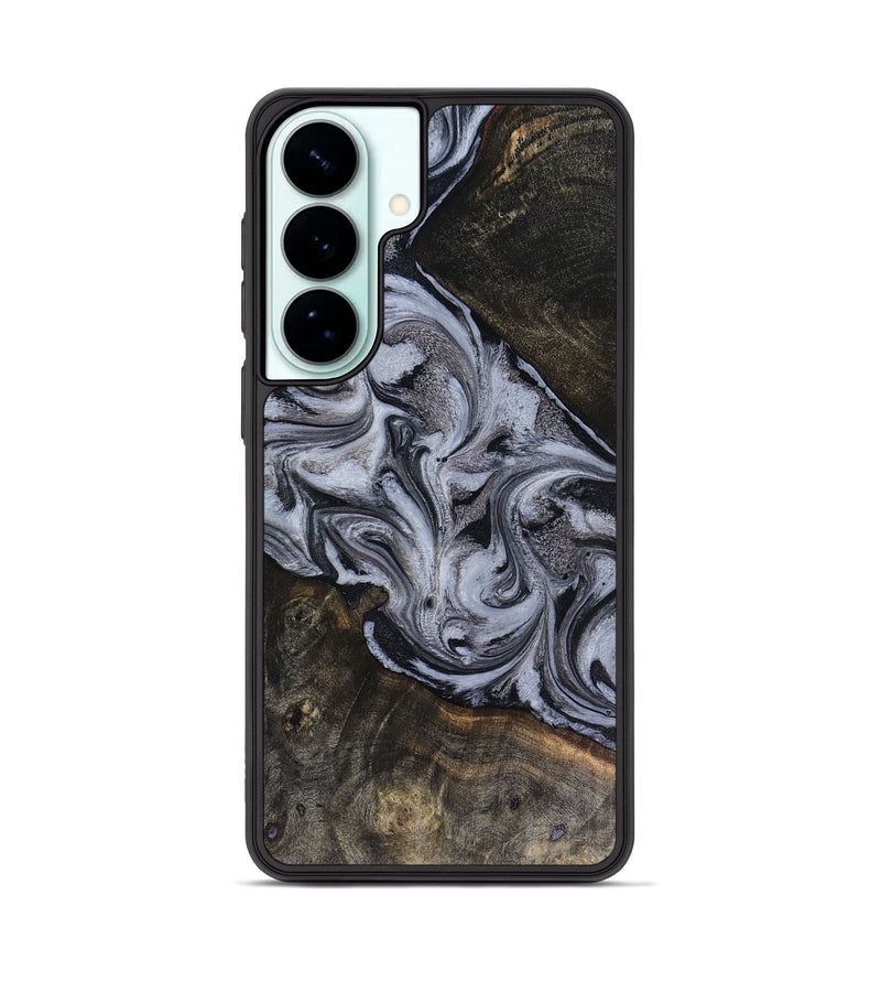 Galaxy S26 Plus Wood Phone Case - Pam (Black & White, 816472)