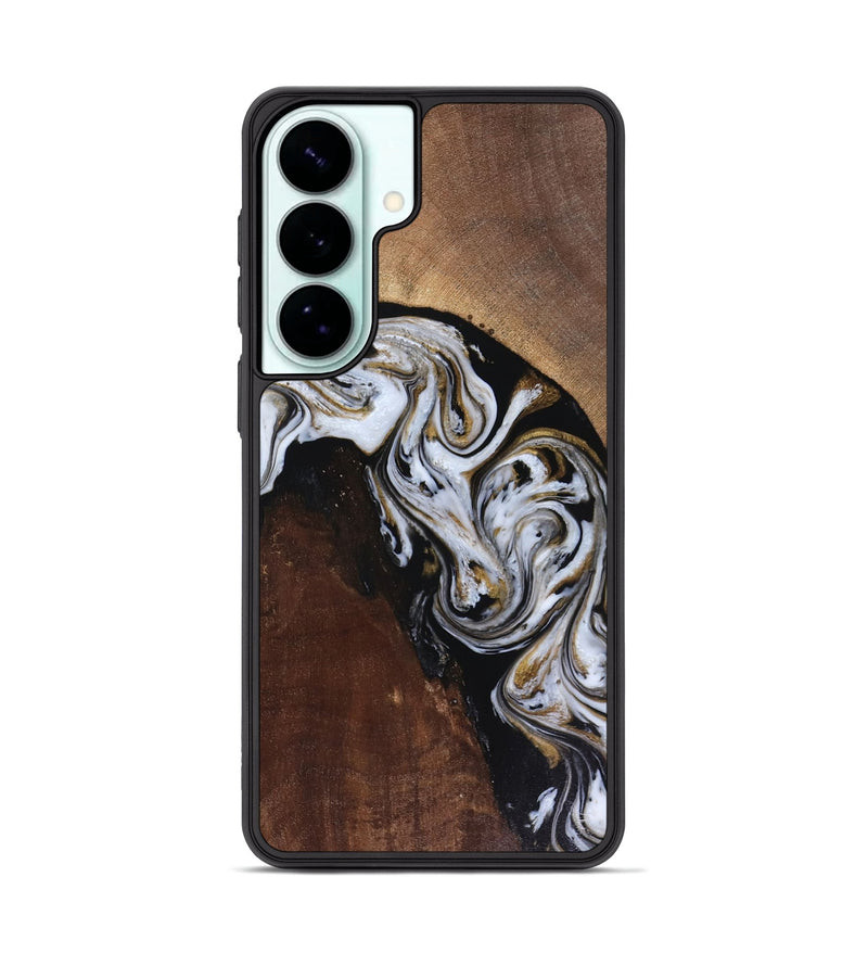 Galaxy S26 Plus Wood Phone Case - Cannon (Black & White, 816473)