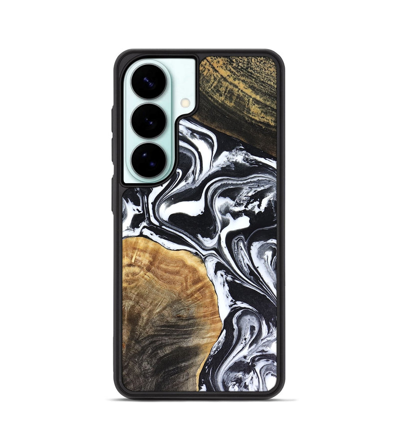 Galaxy S26 Wood Phone Case - Marlena (Black & White, 816474)