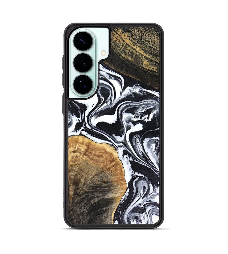 Galaxy S26 Plus Wood Phone Case - Marlena (Black & White, 816474)