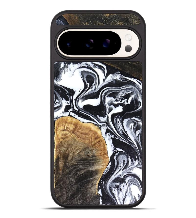 Pixel 9 Pro XL Wood Phone Case - Marlena (Black & White, 816474)