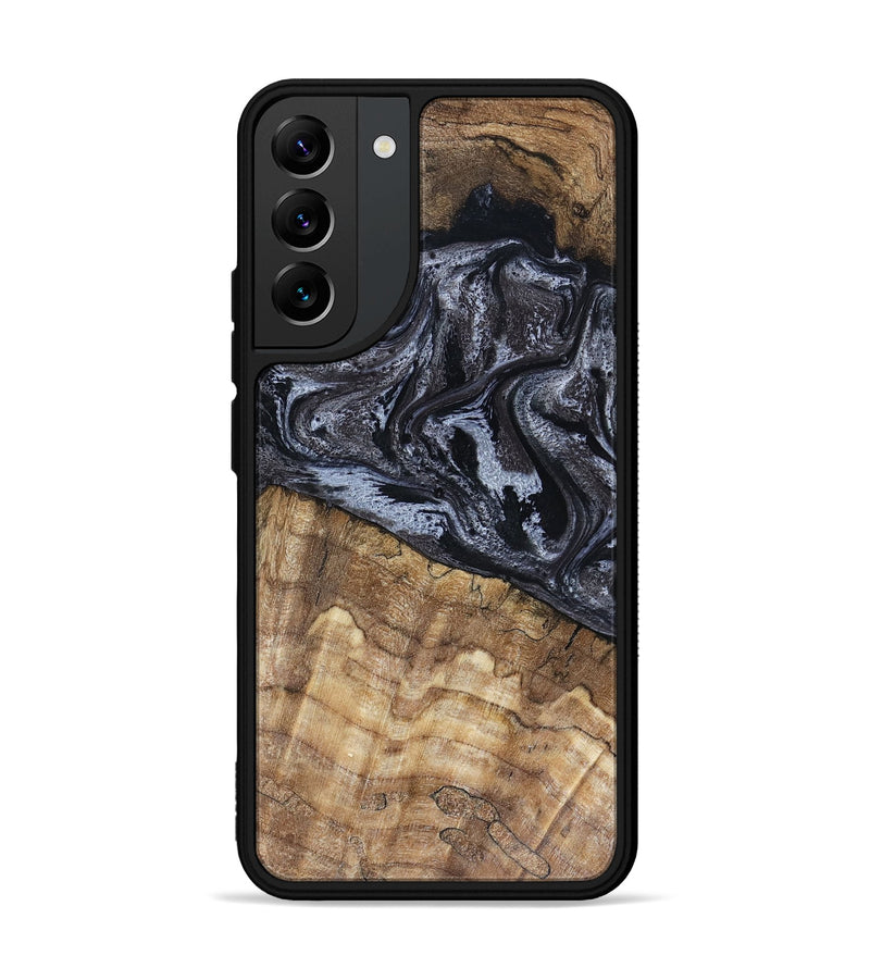 Galaxy S22 Plus Wood Phone Case - Adlai (Black & White, 816475)