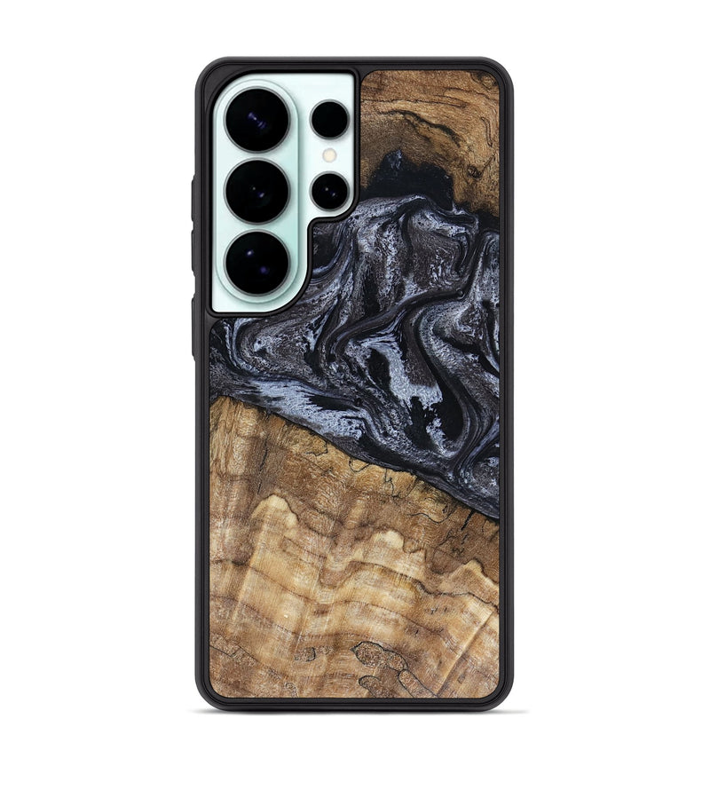 Galaxy S26 Ultra Wood Phone Case - Adlai (Black & White, 816475)