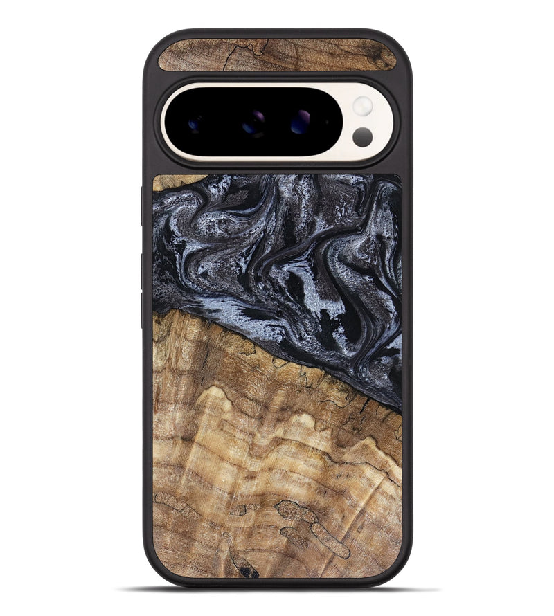 Pixel 9 Pro XL Wood Phone Case - Adlai (Black & White, 816475)