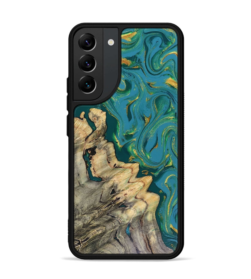 Galaxy S22 Plus Wood Phone Case - Lindsay (Green, 816478)