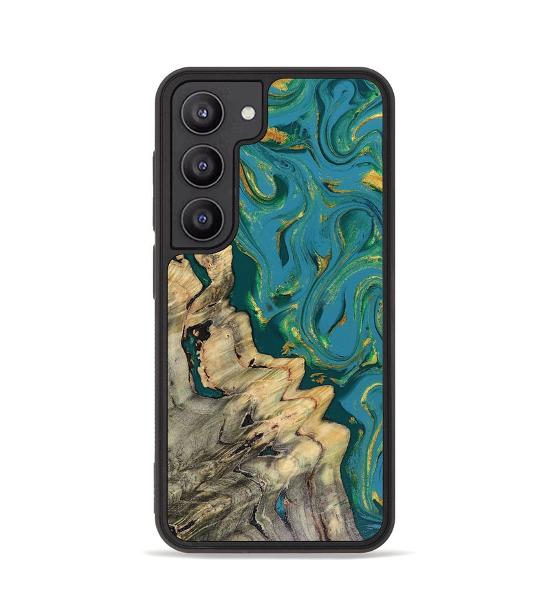 Galaxy S23 Wood Phone Case - Lindsay (Green, 816478)