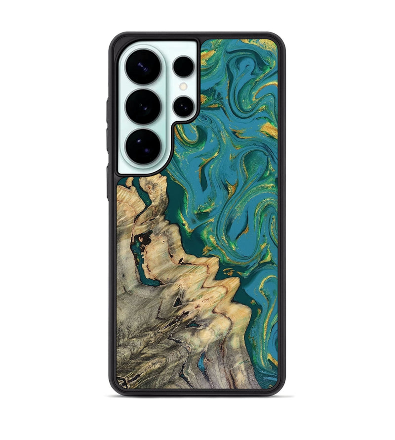 Galaxy S26 Ultra Wood Phone Case - Lindsay (Green, 816478)