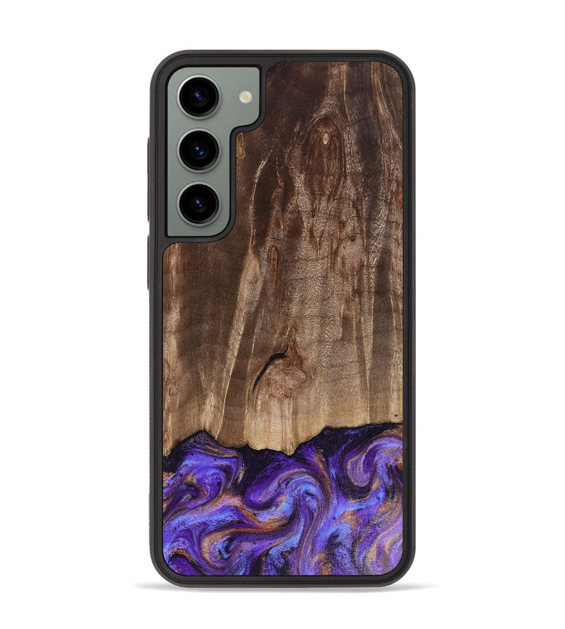 Galaxy S23 Plus Wood Phone Case - Allan (Purple, 816481)