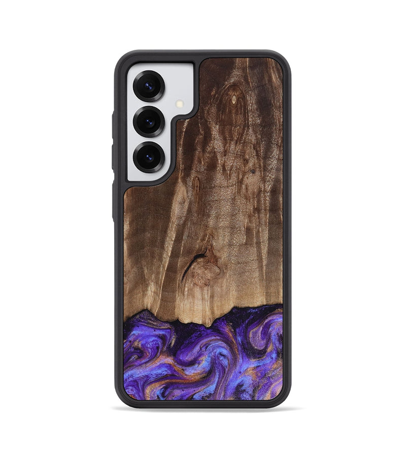 Galaxy S25 Wood Phone Case - Allan (Purple, 816481)