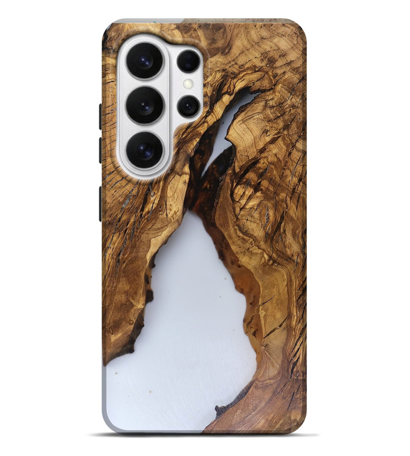Galaxy S26 Ultra Wood Live Edge Phone Case - Cecile (Clear, 816487)