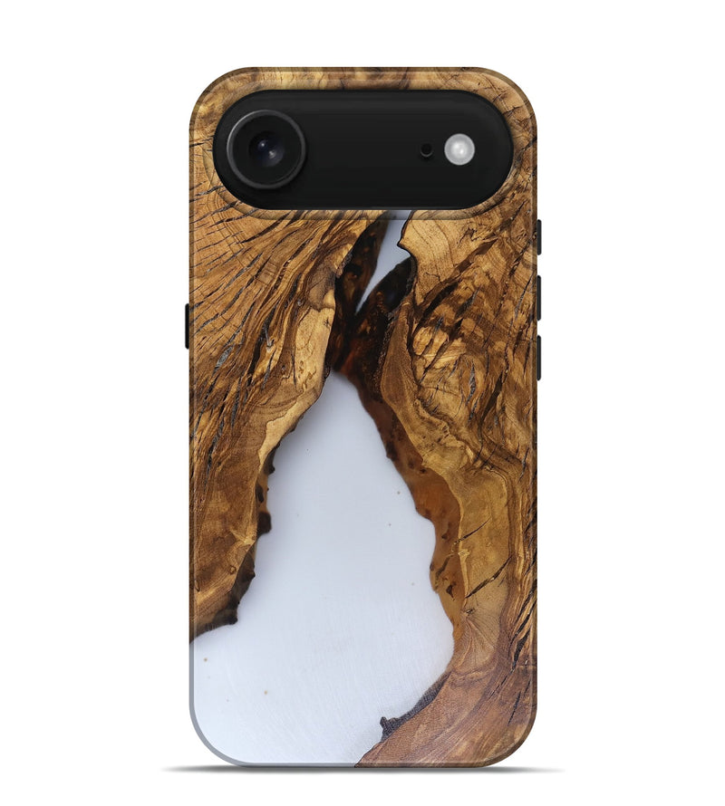 iPhone 17 Air Wood Live Edge Phone Case - Cecile (Clear, 816487)