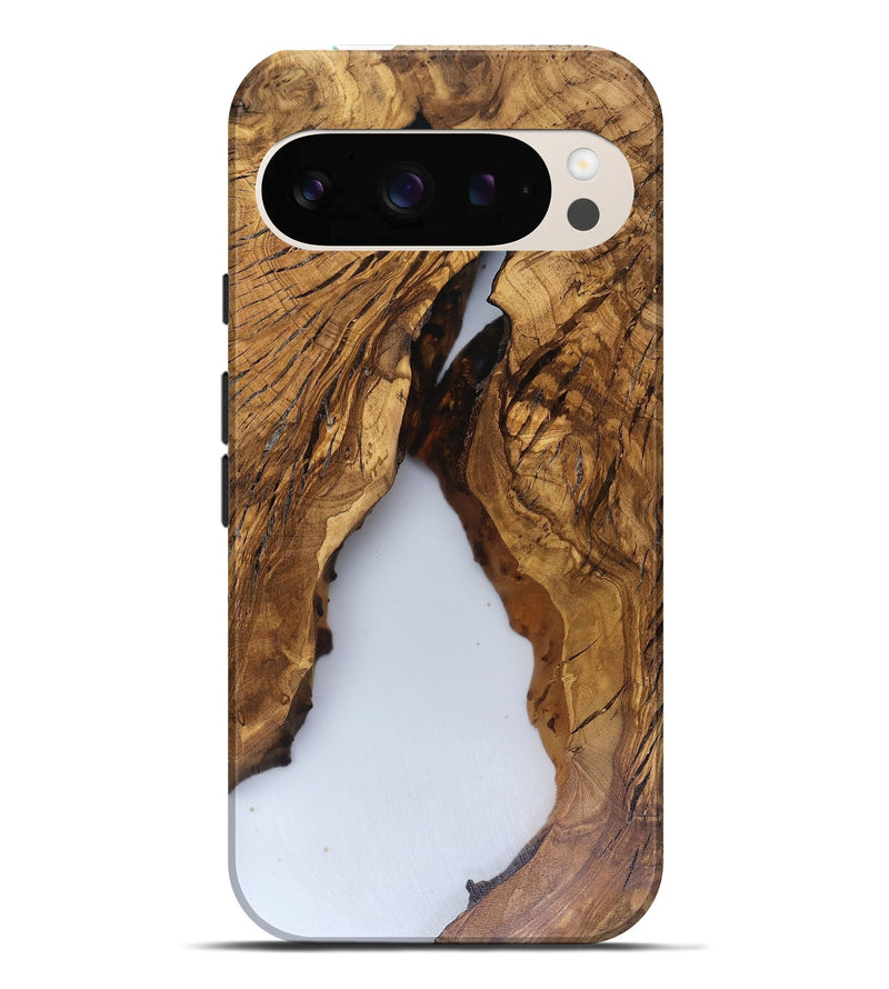 Pixel 10 Pro XL Wood Live Edge Phone Case - Cecile (Clear, 816487)