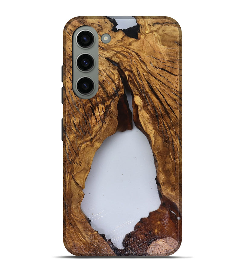 Galaxy S23 Plus Wood Live Edge Phone Case - Talan (Clear, 816488)