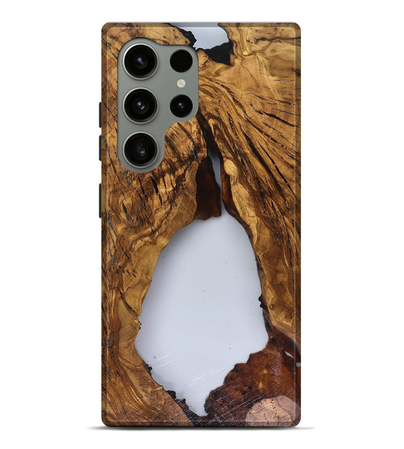 Galaxy S24 Ultra Wood Live Edge Phone Case - Talan (Clear, 816488)