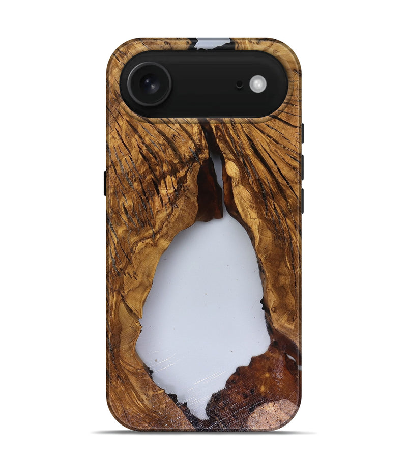 iPhone 17 Air Wood Live Edge Phone Case - Talan (Clear, 816488)