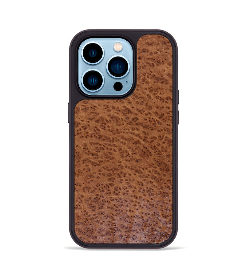iPhone 14 Pro Wood Phone Case - Jaime (Wood Burl, 816498)