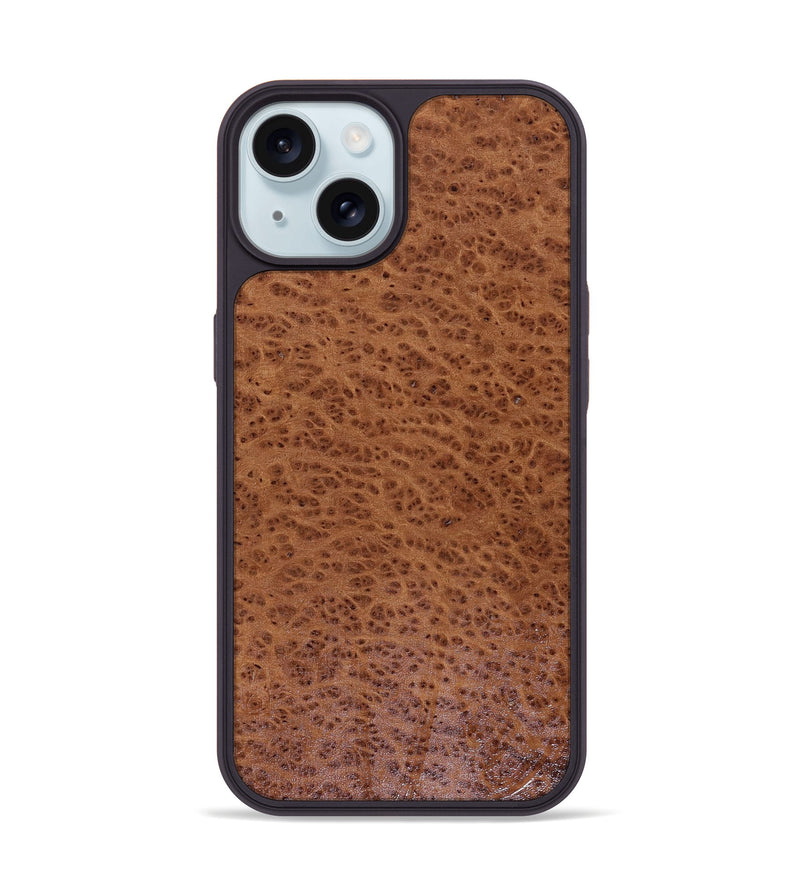 iPhone 15 Wood Phone Case - Jaime (Wood Burl, 816498)