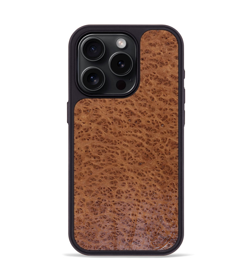 iPhone 15 Pro Wood Phone Case - Jaime (Wood Burl, 816498)