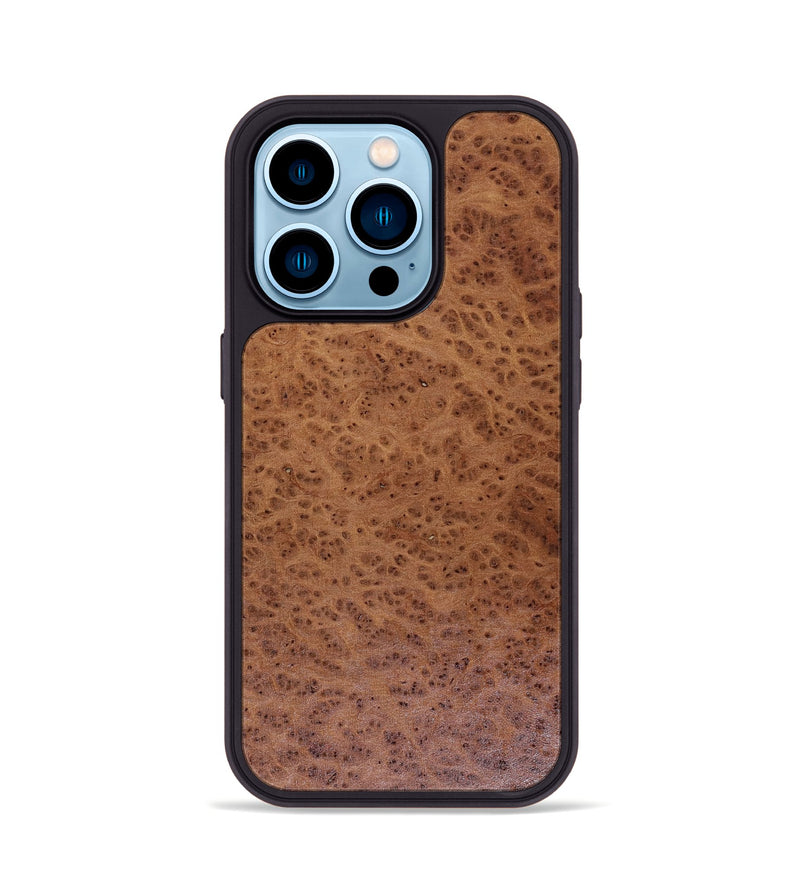 iPhone 14 Pro Wood Phone Case - Londyn (Wood Burl, 816500)