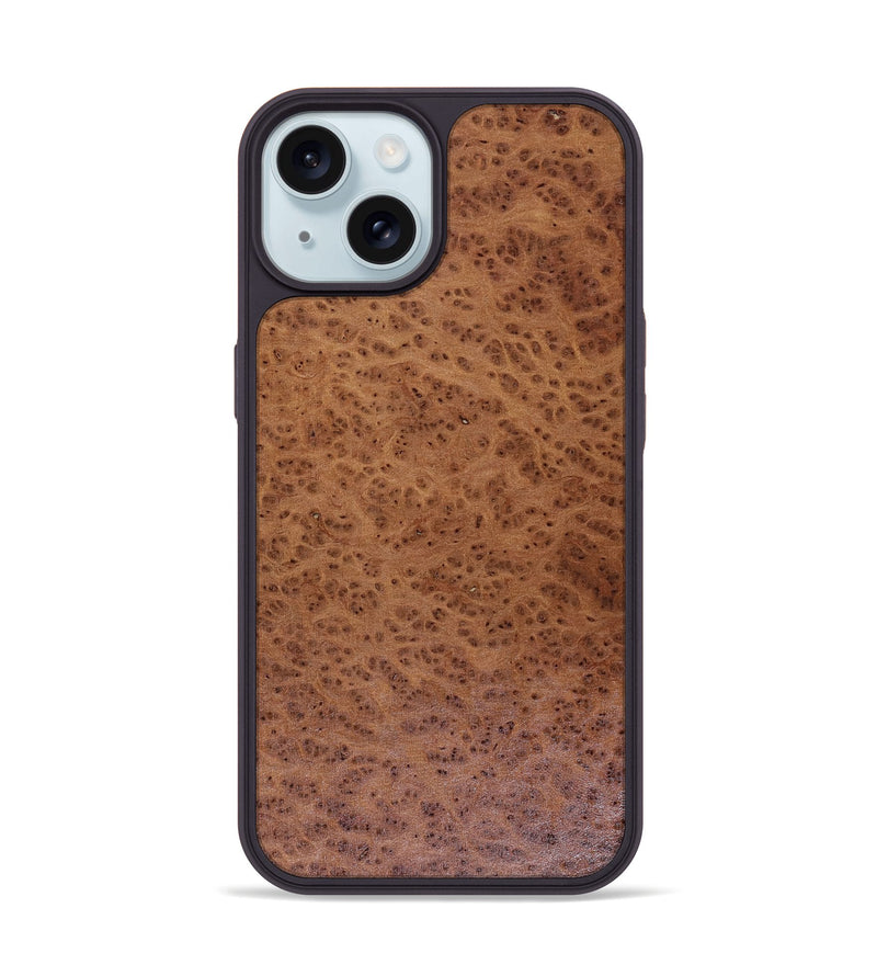 iPhone 15 Wood Phone Case - Londyn (Wood Burl, 816500)