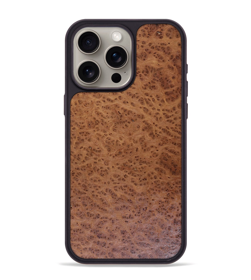 iPhone 15 Pro Max Wood Phone Case - Londyn (Wood Burl, 816500)