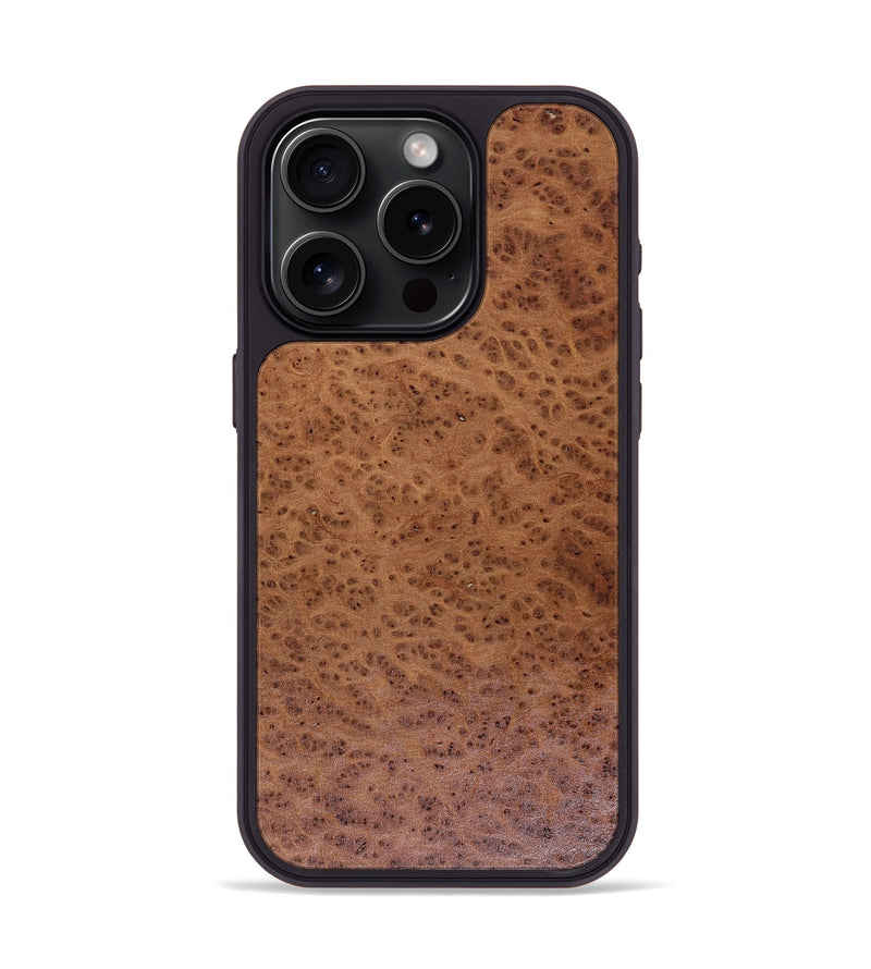 iPhone 15 Pro Wood Phone Case - Londyn (Wood Burl, 816500)
