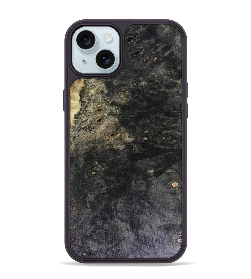 iPhone 15 Plus Wood Phone Case - Mamie (Wood Burl, 816502)