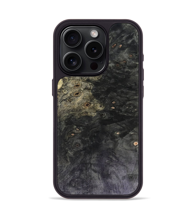 iPhone 15 Pro Wood Phone Case - Mamie (Wood Burl, 816502)