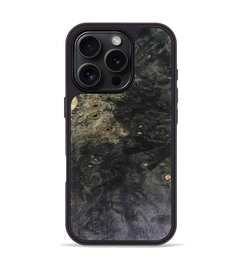 iPhone 16 Pro Wood Phone Case - Mamie (Wood Burl, 816502)