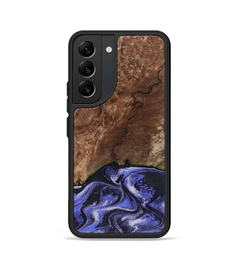 Galaxy S22 Wood Phone Case - Archer (Purple, 816504)