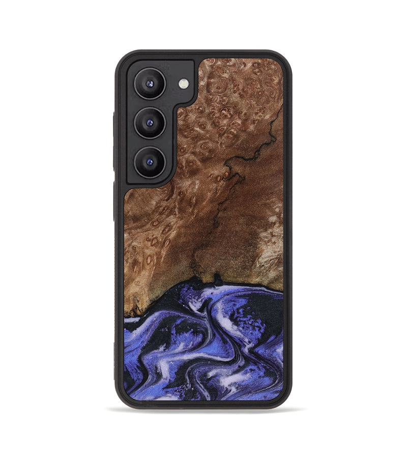 Galaxy S23 Wood Phone Case - Archer (Purple, 816504)