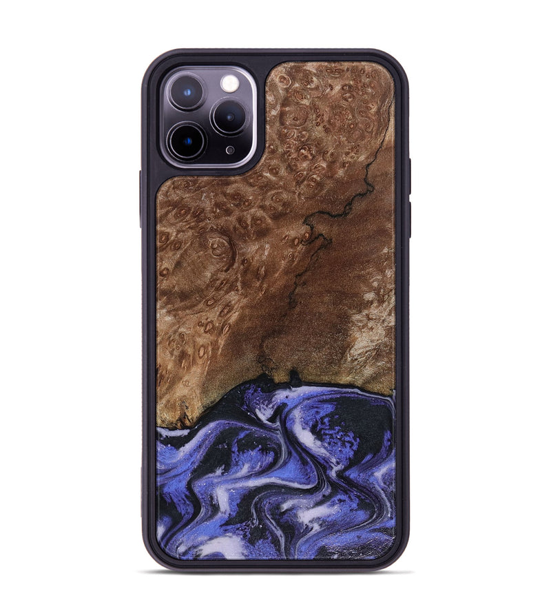 iPhone 11 Pro Max Wood Phone Case - Archer (Purple, 816504)
