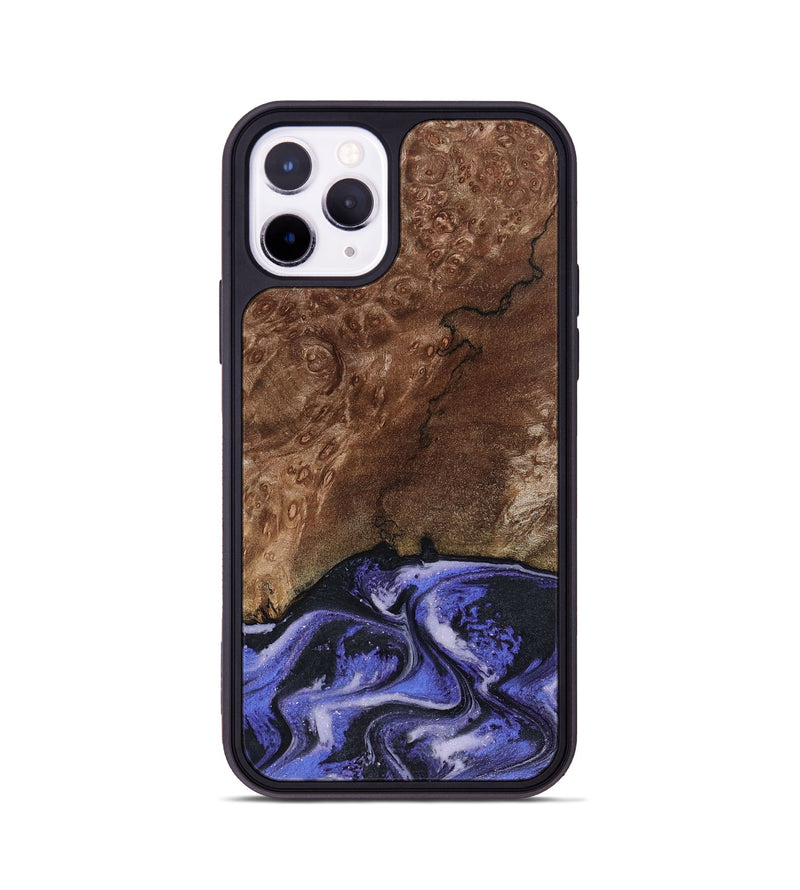 iPhone 11 Pro Wood Phone Case - Archer (Purple, 816504)
