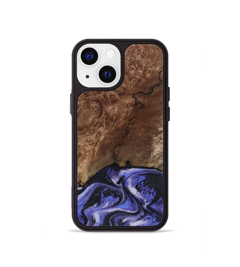 iPhone 13 mini Wood Phone Case - Archer (Purple, 816504)
