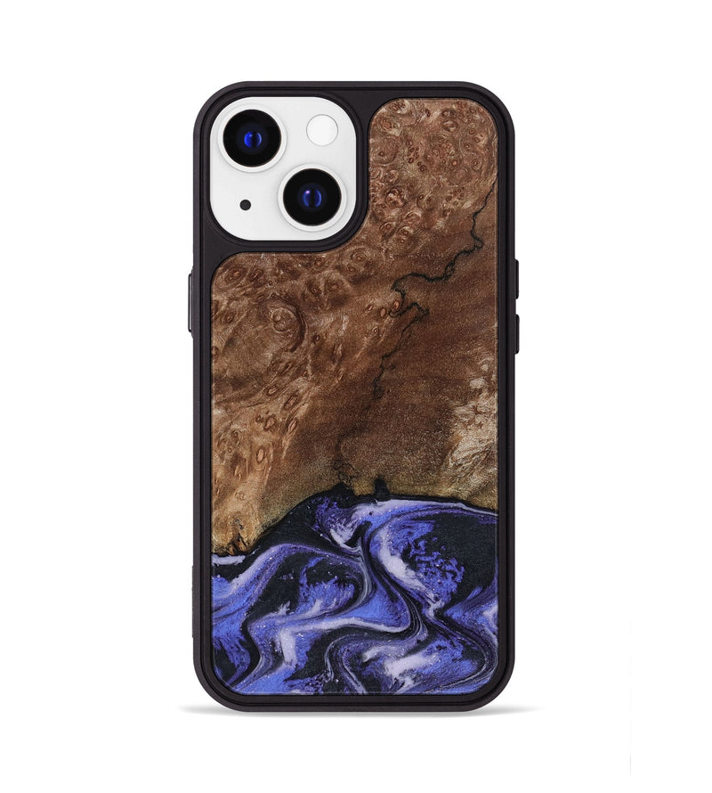 iPhone 13 Wood Phone Case - Archer (Purple, 816504)