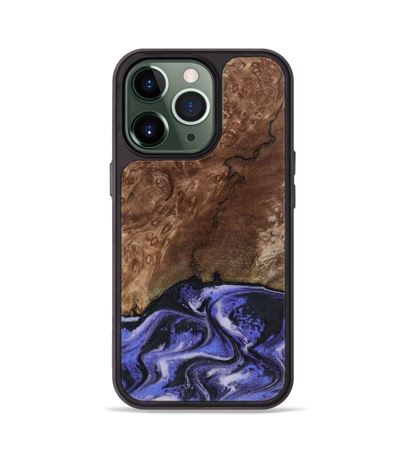 iPhone 13 Pro Wood Phone Case - Archer (Purple, 816504)